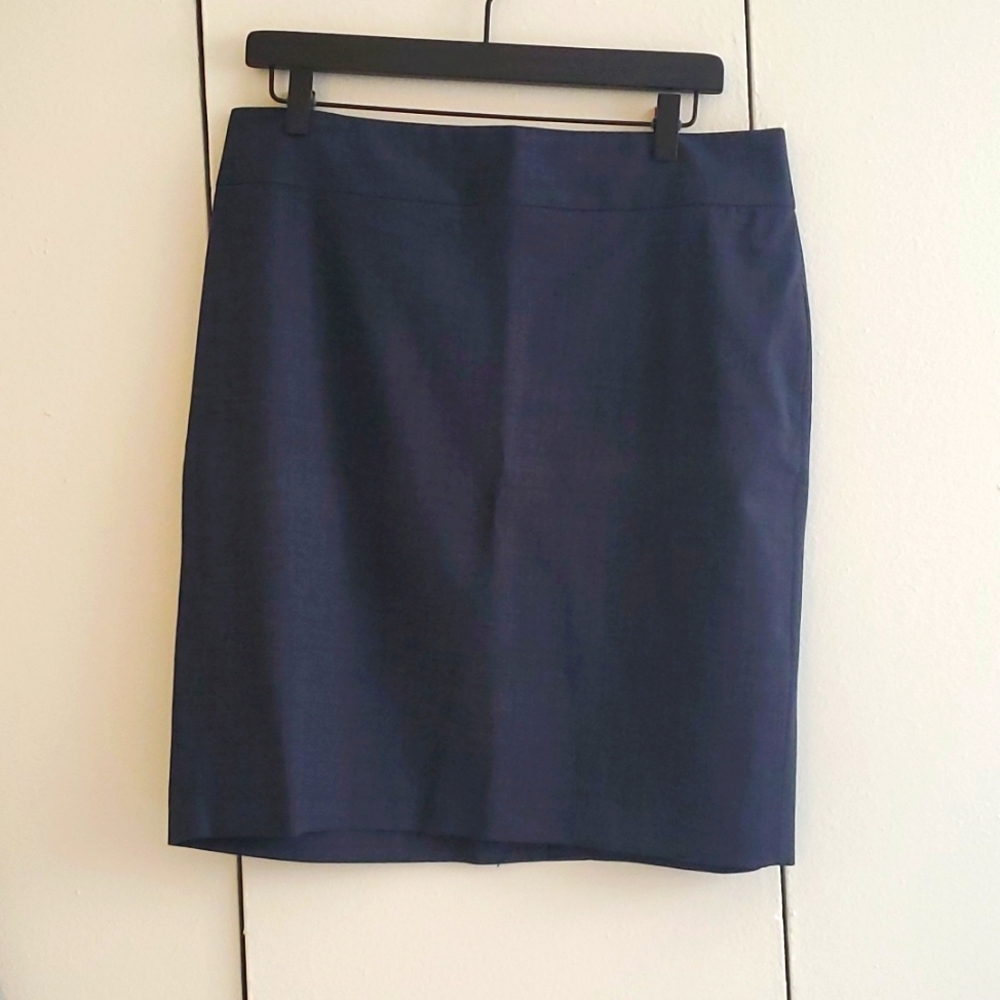 Banana Republic Navy Skirt Size 12 Petite